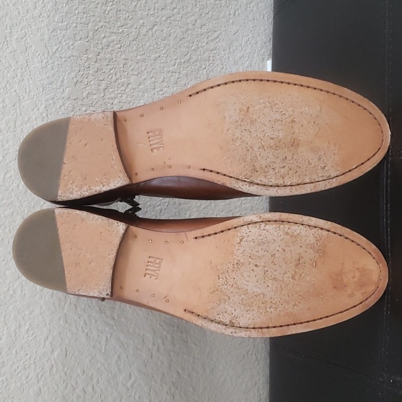 Frye melissa shootie booties congac leather - Picture 7 of 9